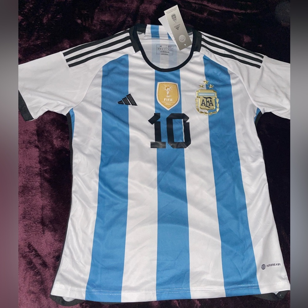 Messi world cup 3 star jersey size M